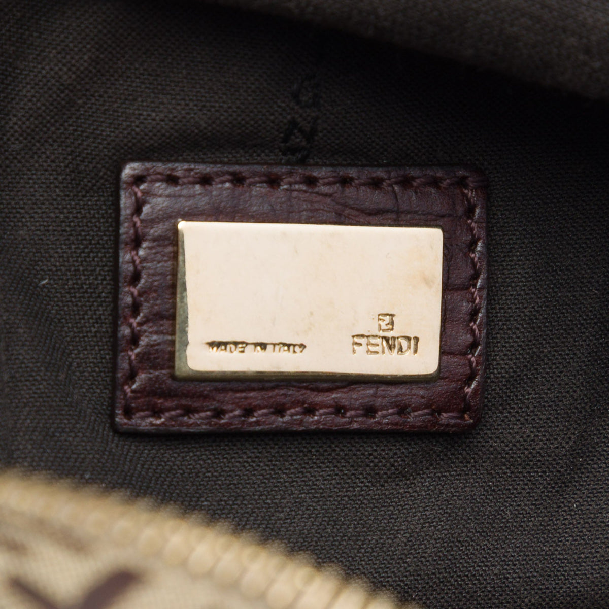 Fendi Zucchino Canvas Crossbody