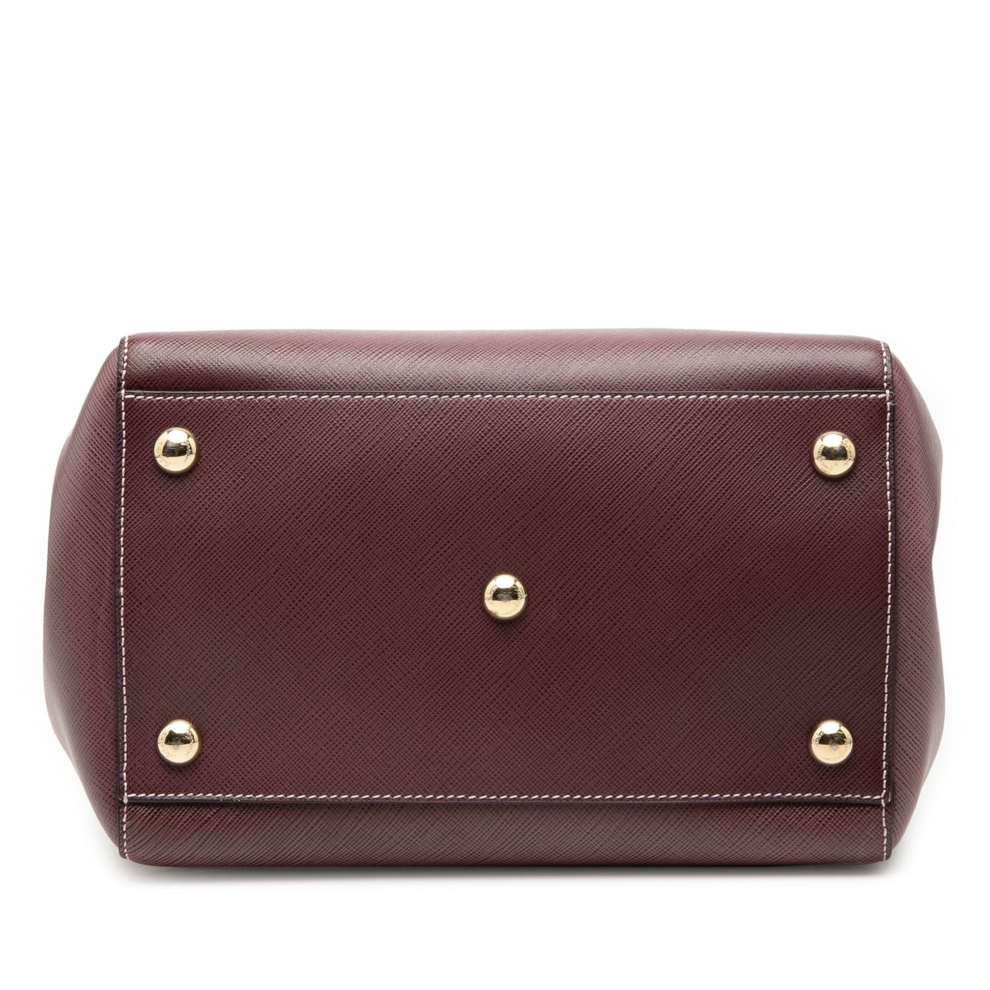 Ombre Leather Vara Bow Satchel