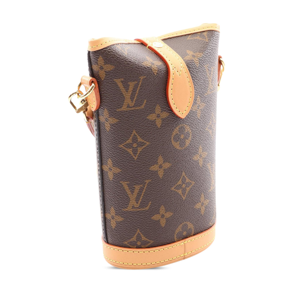 Louis Vuitton Monogram Fold Me Pouch — Brown