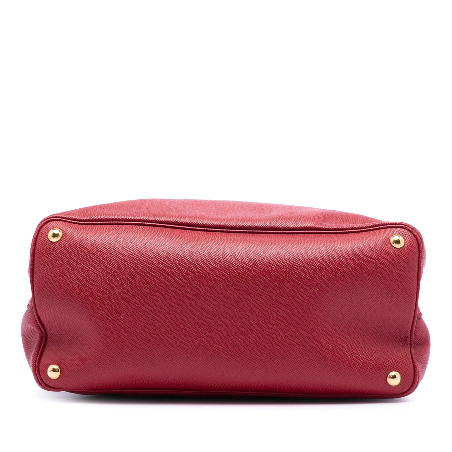 Prada Large Saffiano Cuir Double Satchel
