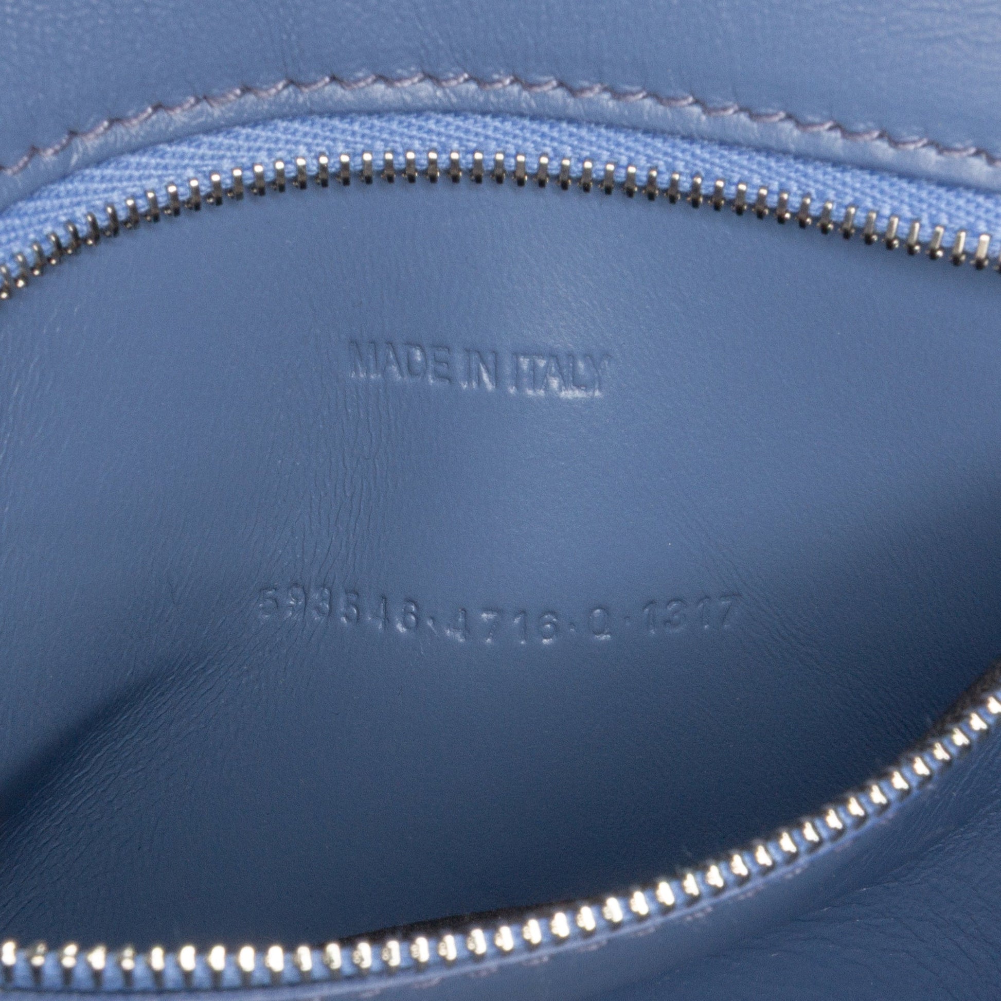 Balenciaga Small BB Monogram Denim Hourglass Top Handle Bag