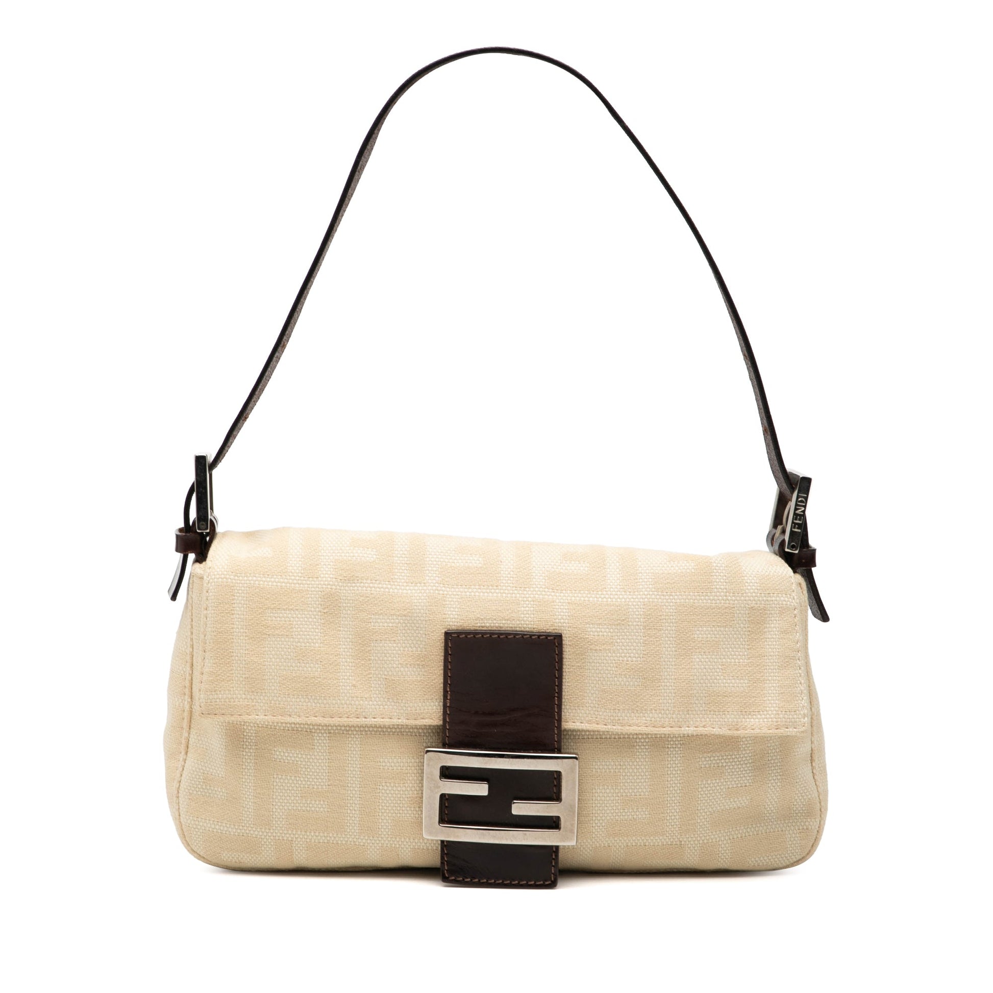 Fendi Zucca Canvas Baguette