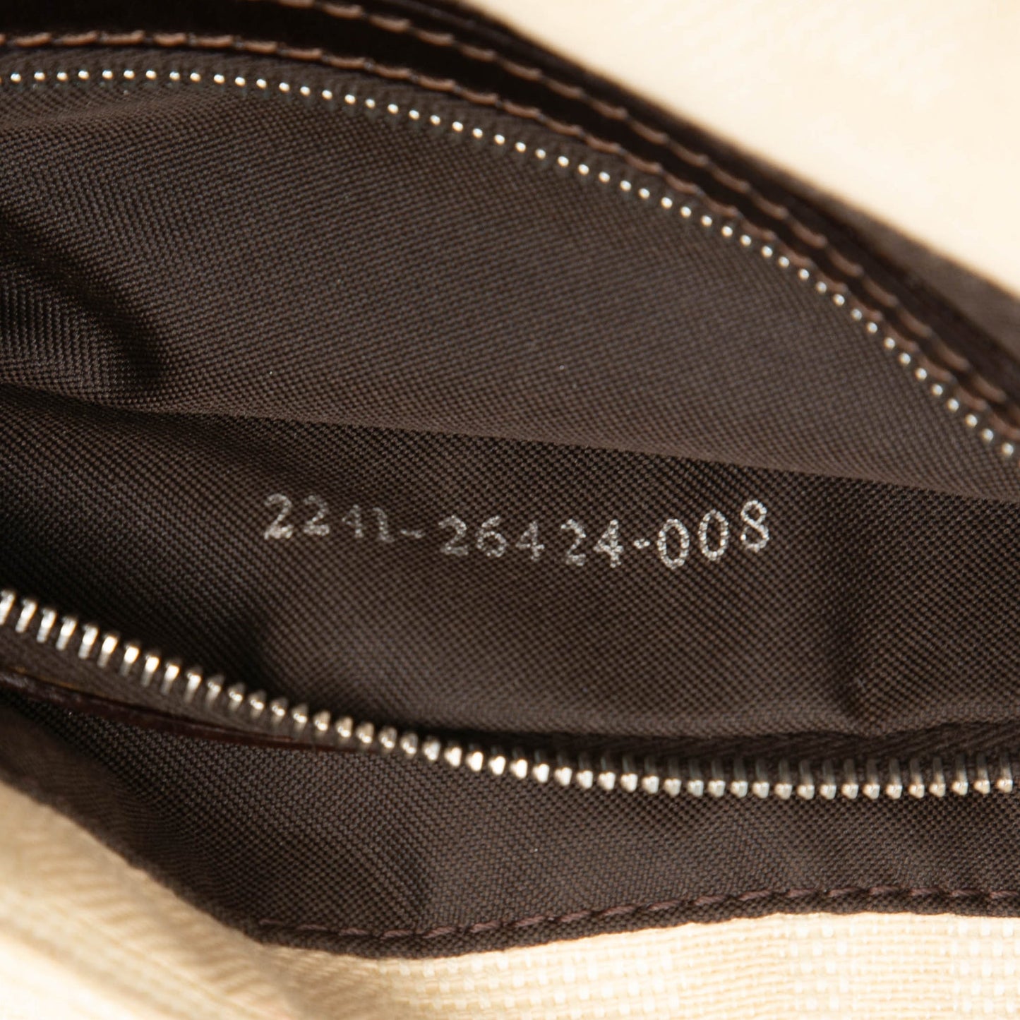 Fendi Zucca Canvas Baguette