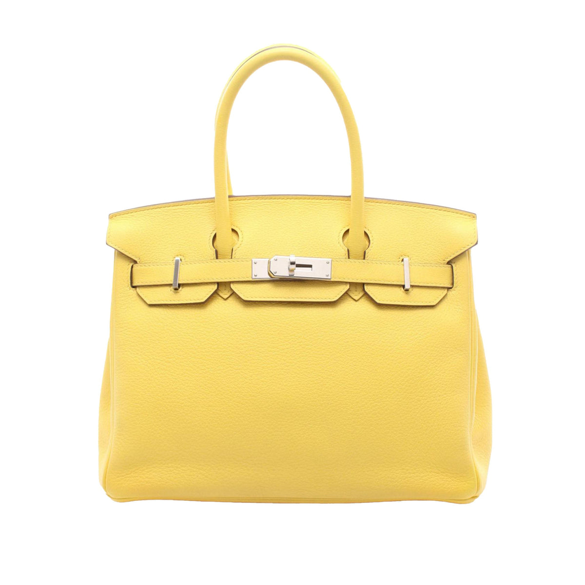 Hermès Novillo Birkin 30 — Yellow