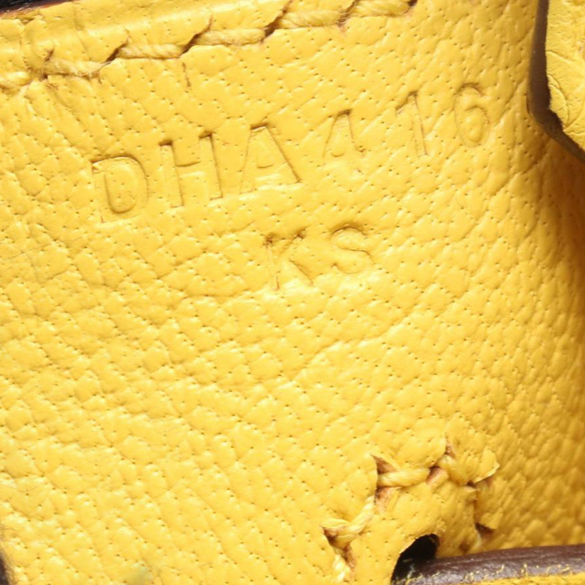 Hermès Novillo Birkin 30 — Yellow