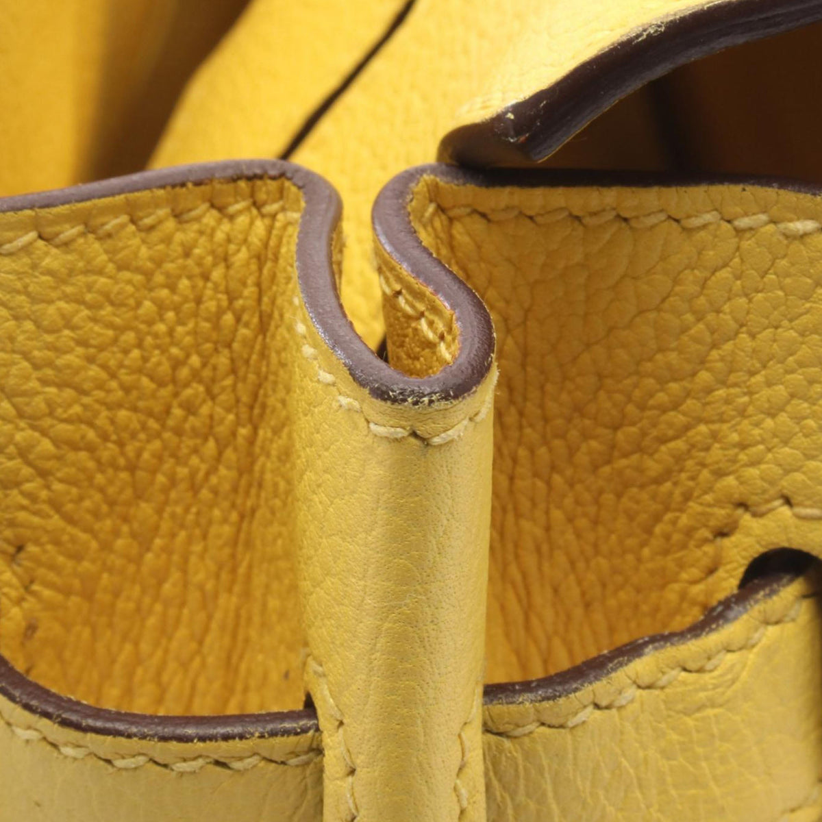 Hermès Novillo Birkin 30 — Yellow