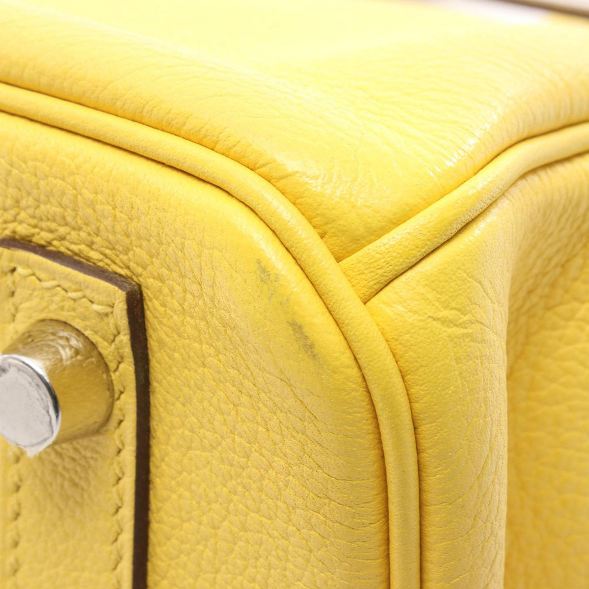 Hermès Novillo Birkin 30 — Yellow