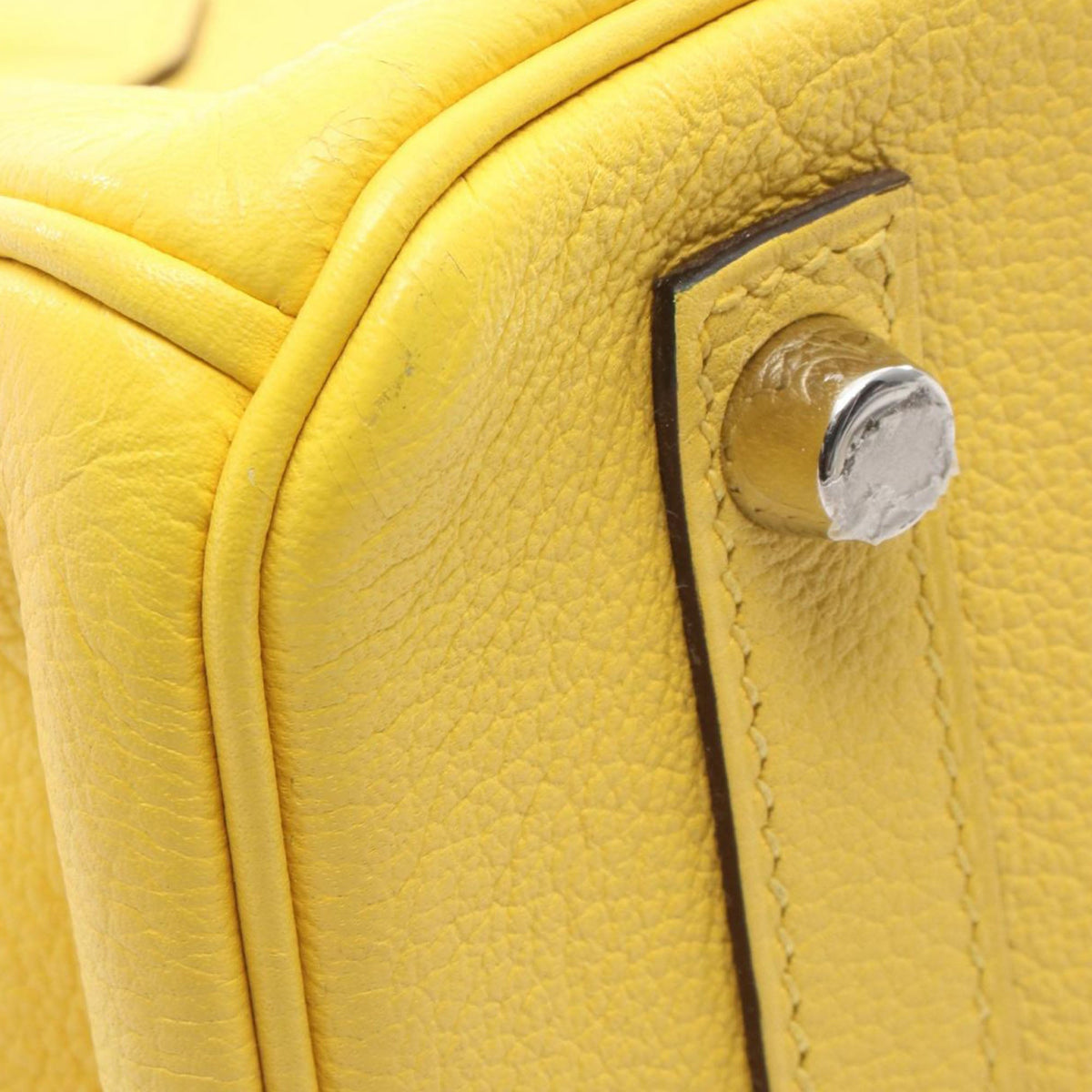 Hermès Novillo Birkin 30 — Yellow