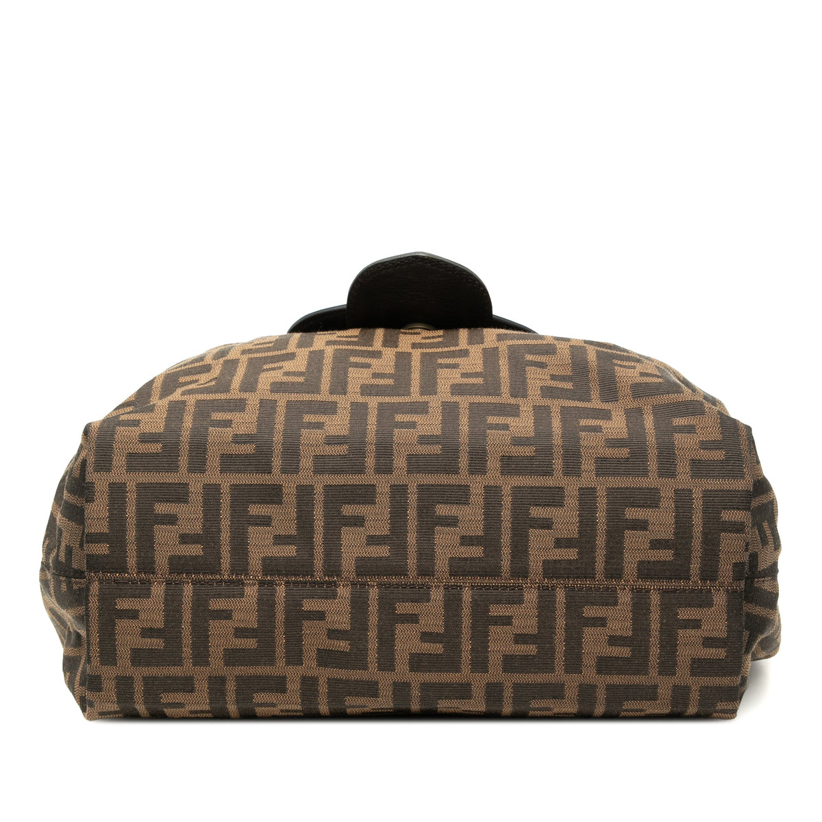 Fendi Zucca Canvas Borsa B Hobo — Brown