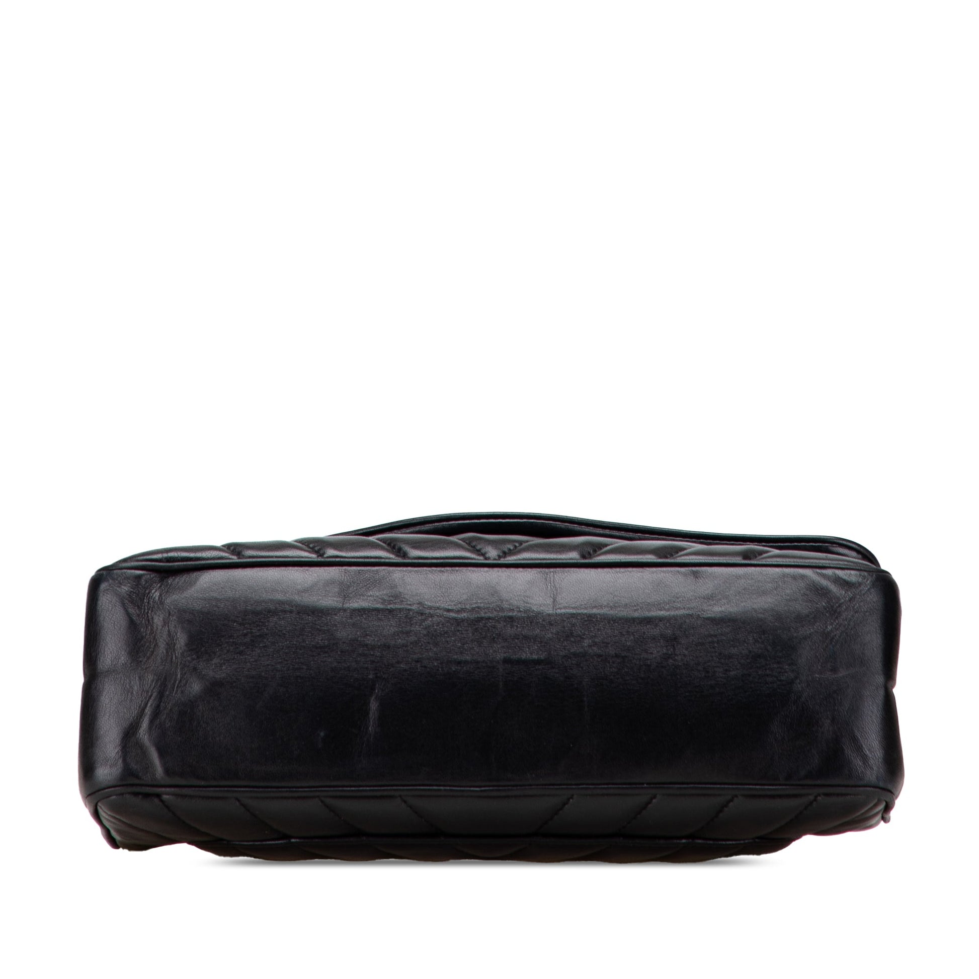 Chanel Jumbo Chevron Lambskin Leo Lion Flap