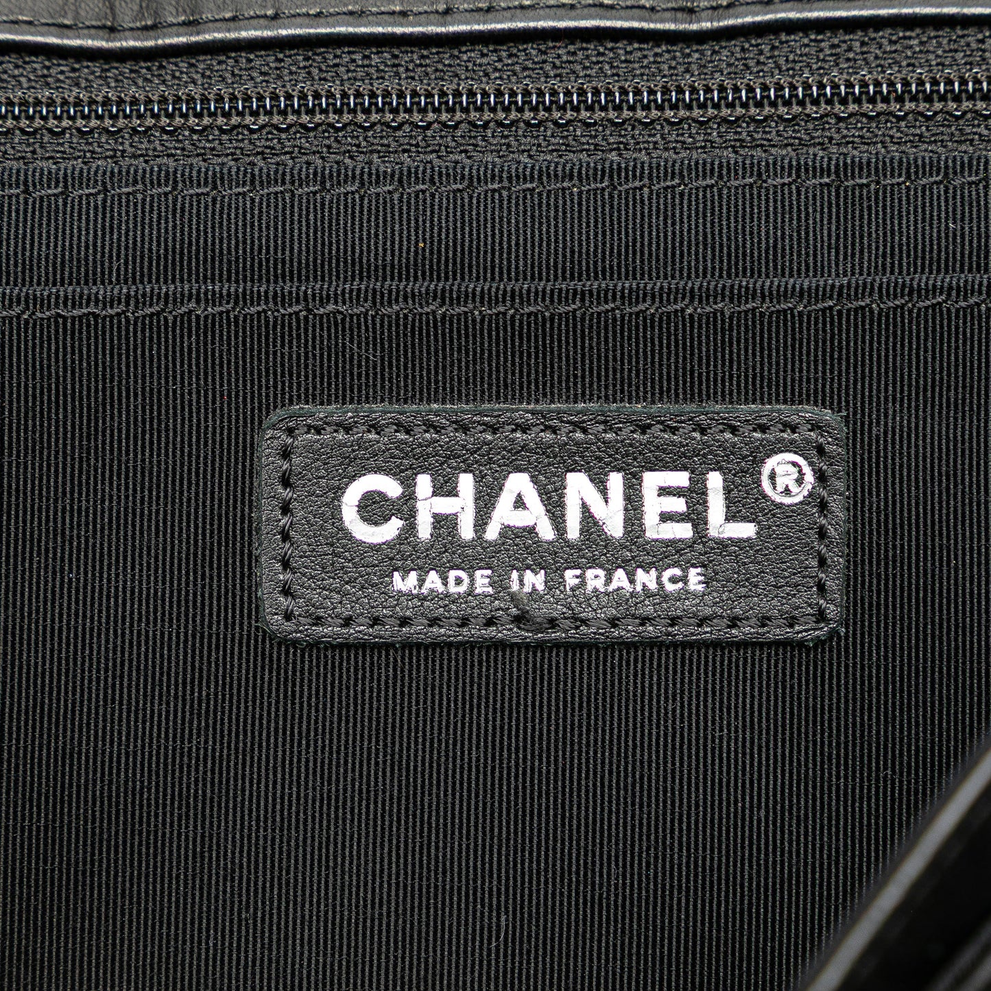 Chanel Jumbo Chevron Lambskin Leo Lion Flap
