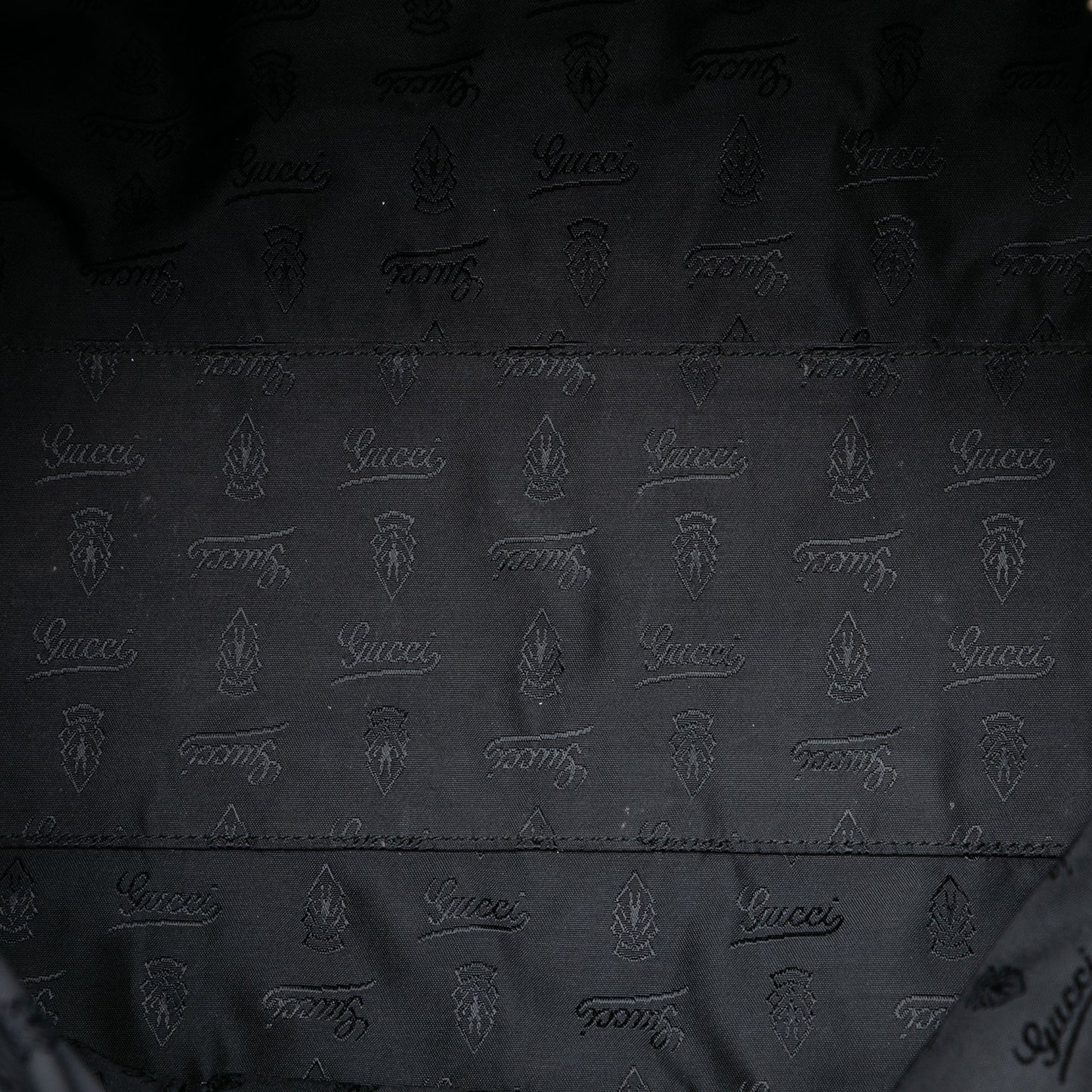 Gucci Coated Canvas Bamboo Dialux Pop Satchel