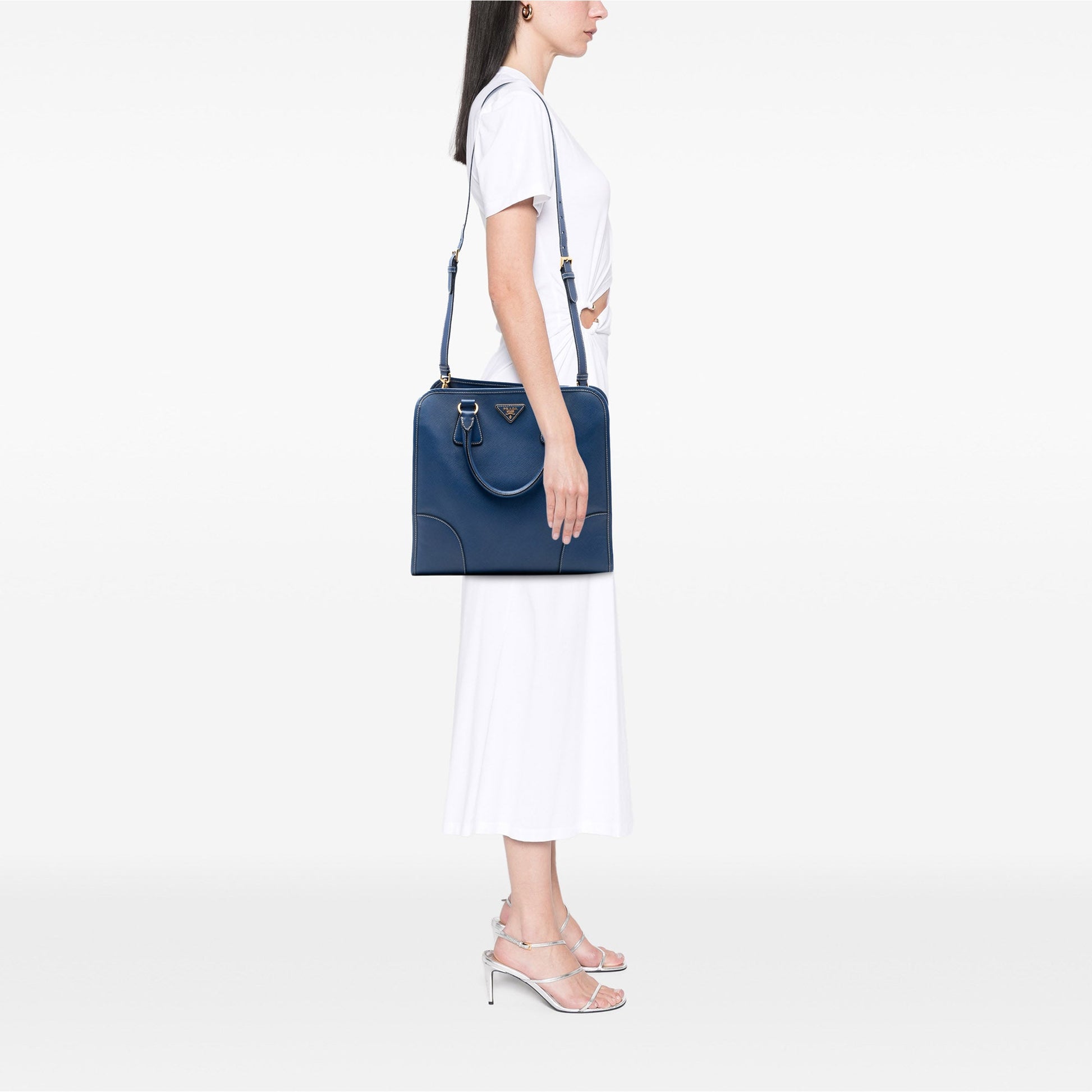 Prada Saffiano Lux Shopping Tote