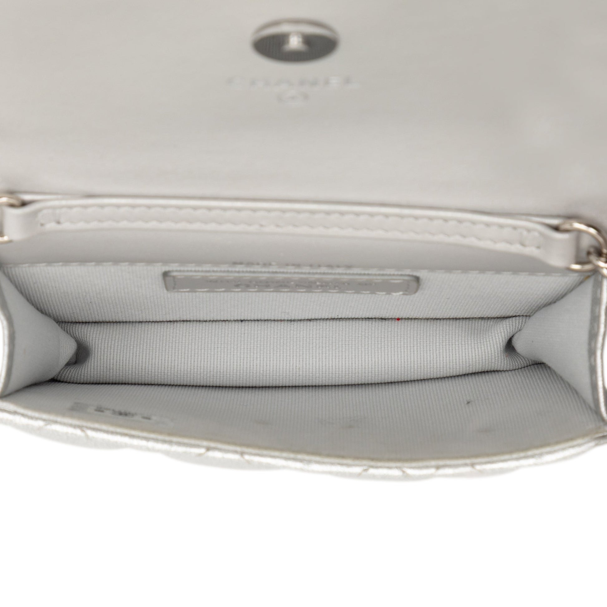 Chanel Metallic Lambskin Crystal Star Chain Belt Bag