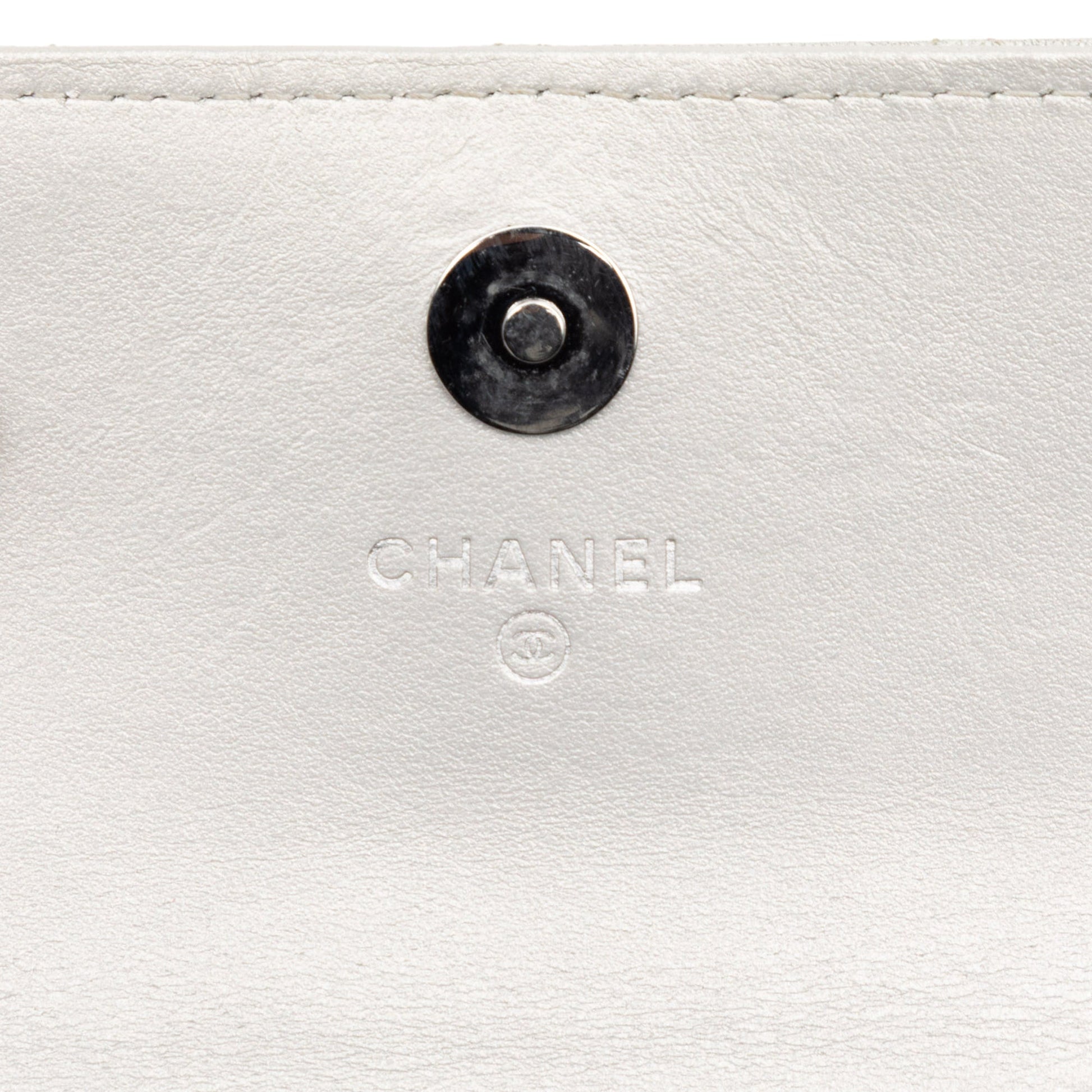 Chanel Metallic Lambskin Crystal Star Chain Belt Bag