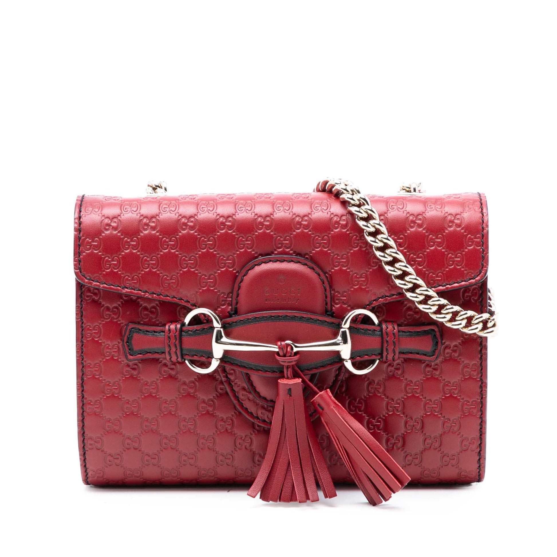 Mini Microguccissima Emily Crossbody