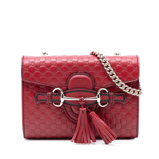 Mini Microguccissima Emily Crossbody
