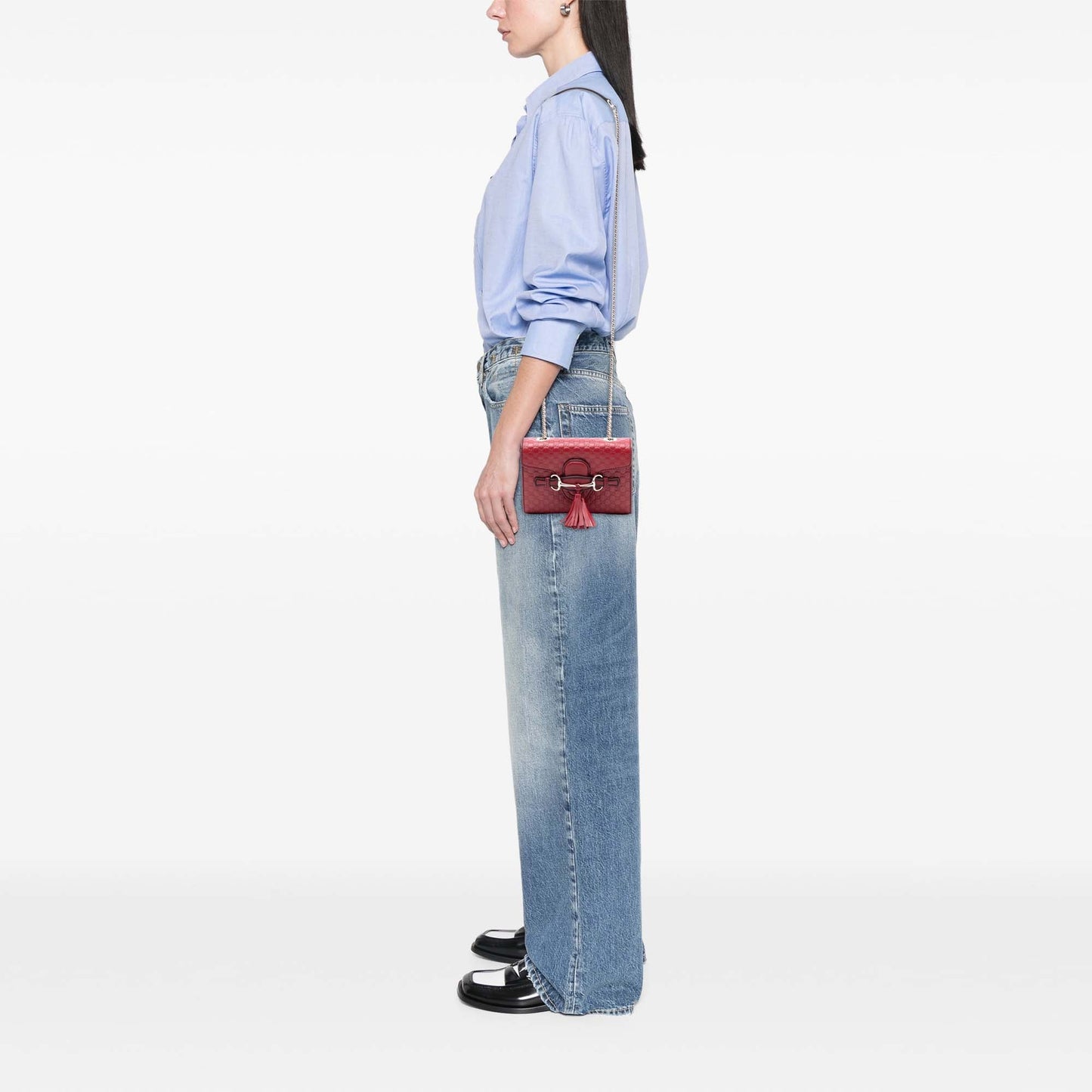 Mini Microguccissima Emily Crossbody