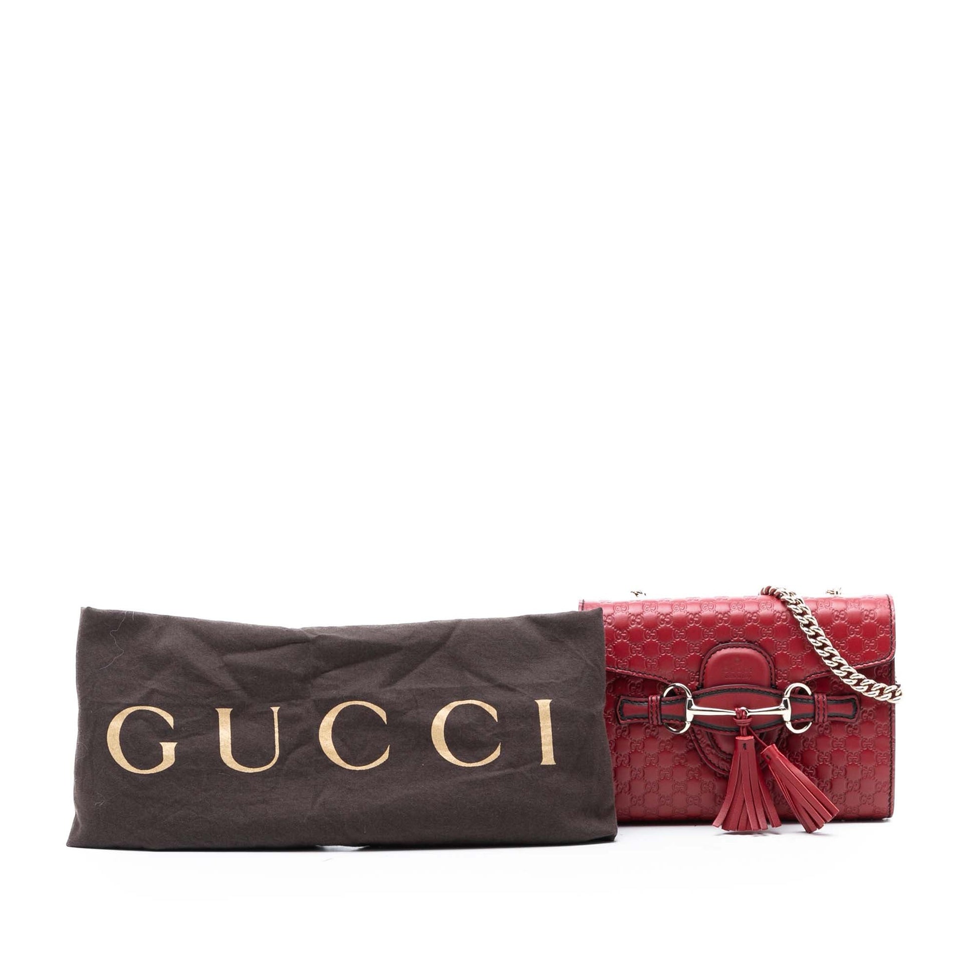 Mini Microguccissima Emily Crossbody