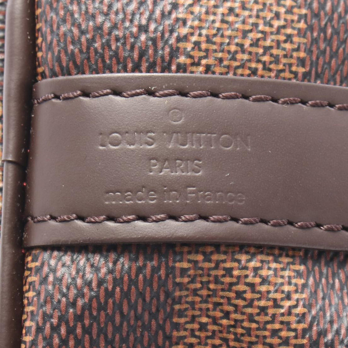 Louis Vuitton Damier Ebene Speedy Bandouliere 25 — Brown