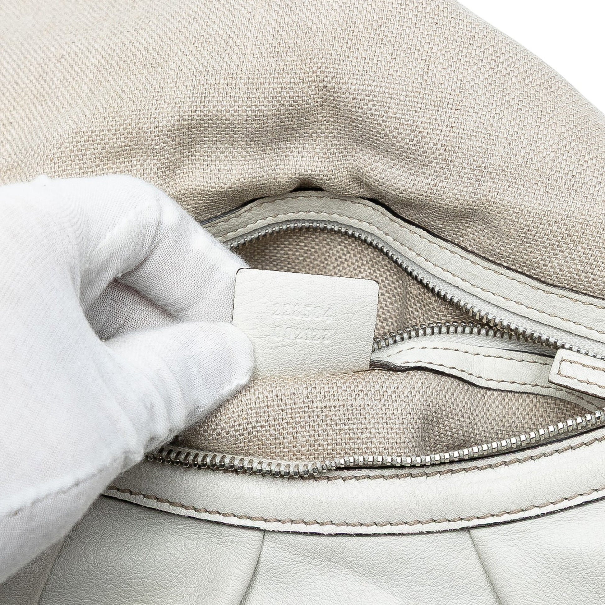 Gucci Medium Pebbled Calfskin Icon Bit Satchel