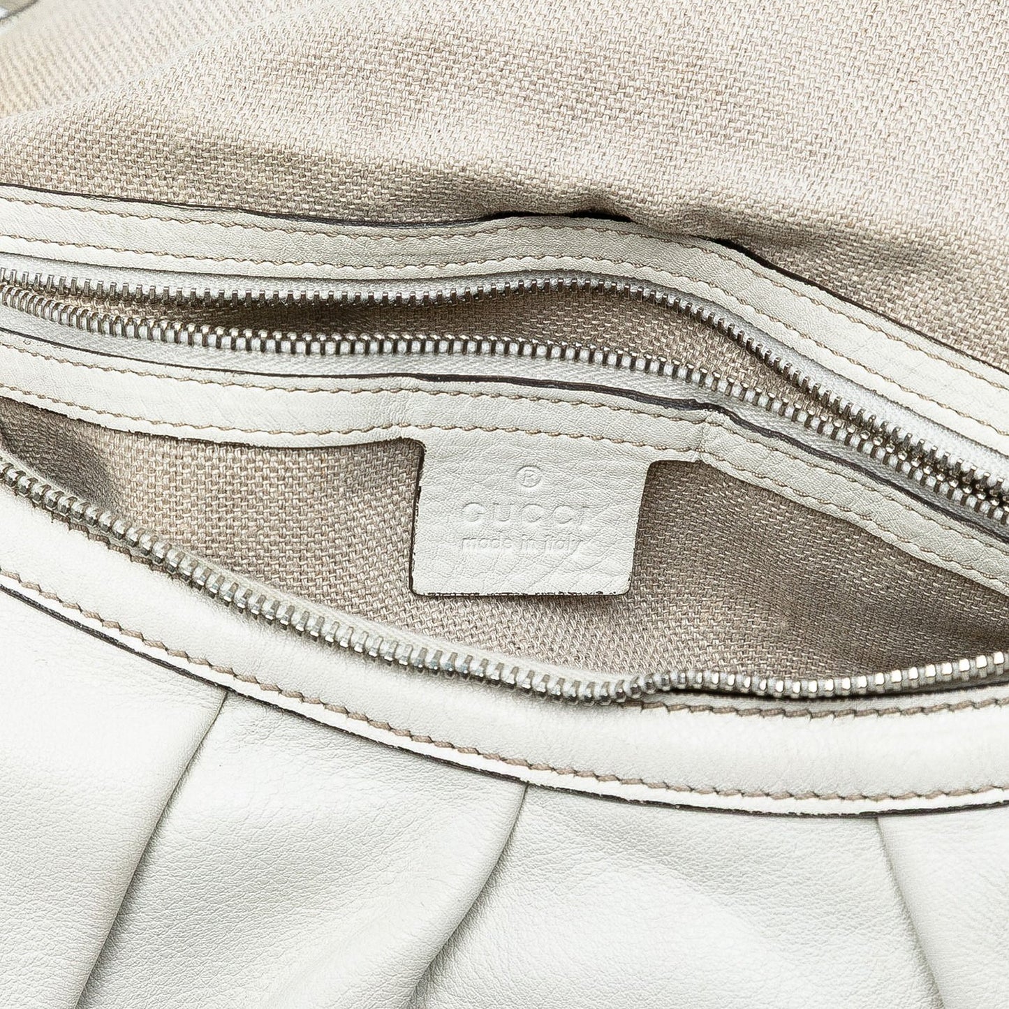 Gucci Medium Pebbled Calfskin Icon Bit Satchel