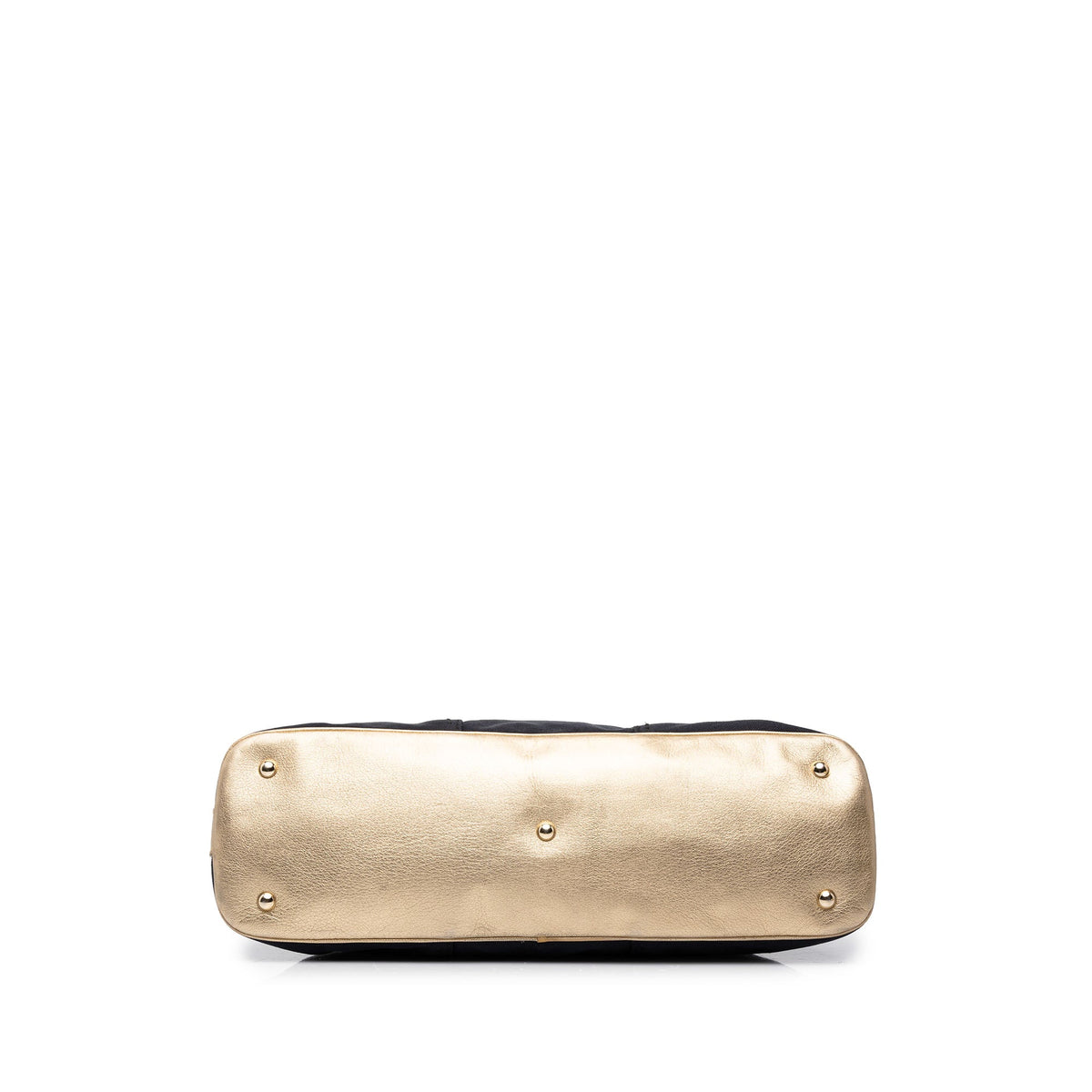 Saint Laurent Large Canvas Muse Handbag — Blue