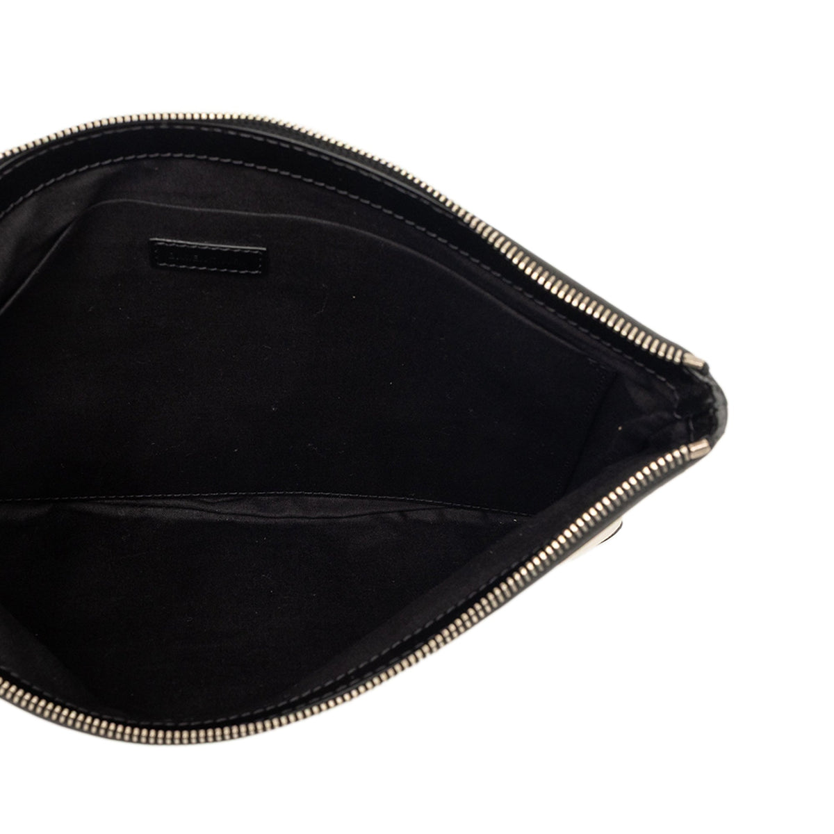 Balenciaga Canvas Navy Clip Clutch M