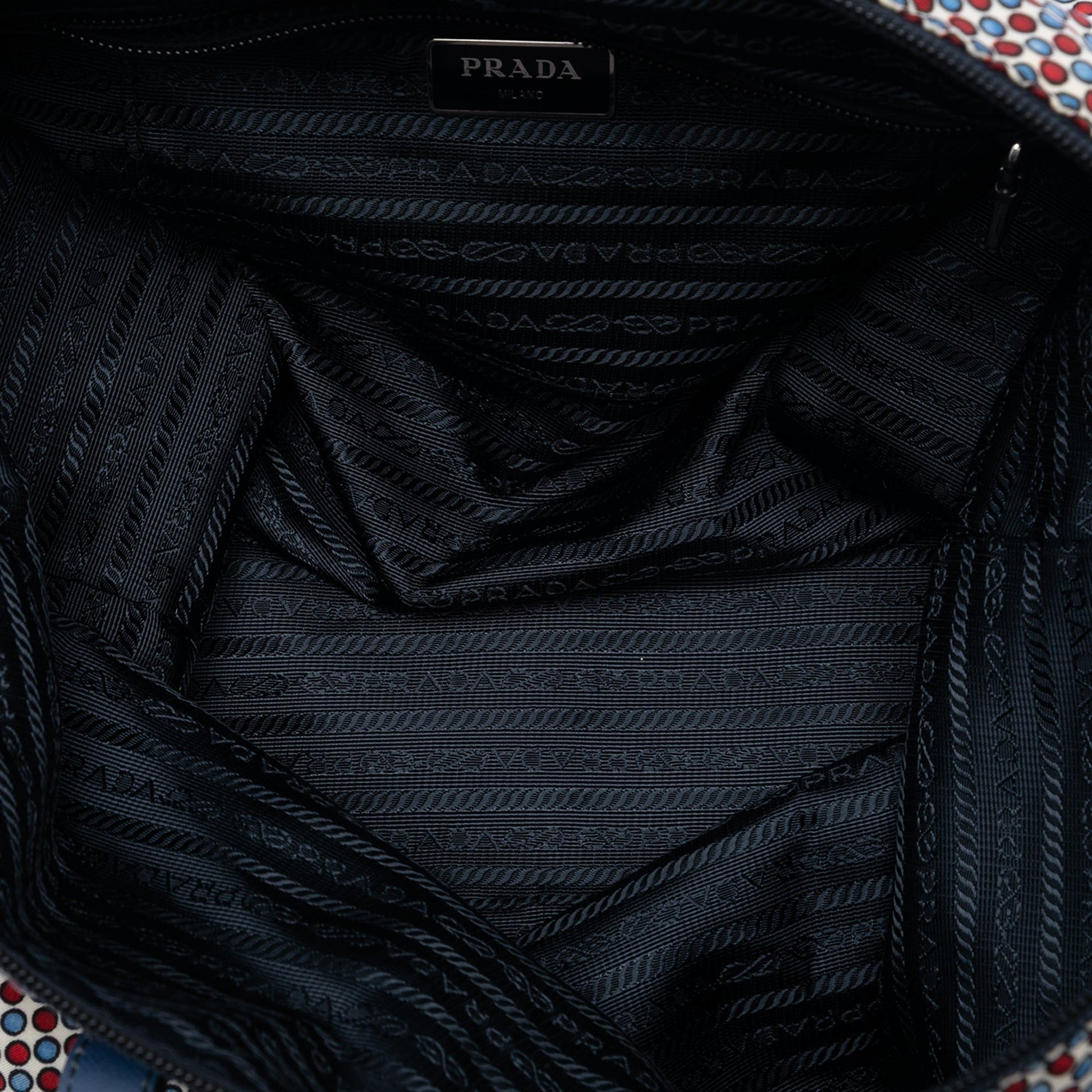 Prada Tessuto Stampato Satchel