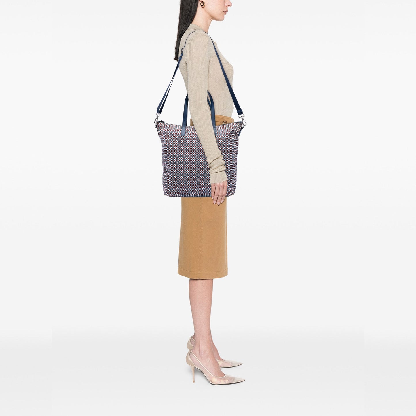 Prada Tessuto Stampato Satchel