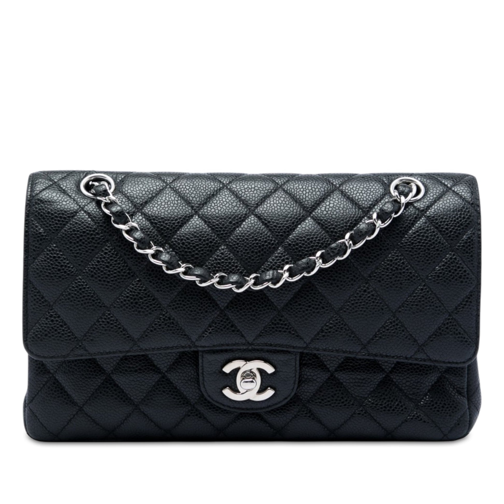 Chanel Medium Classic Caviar Double Flap