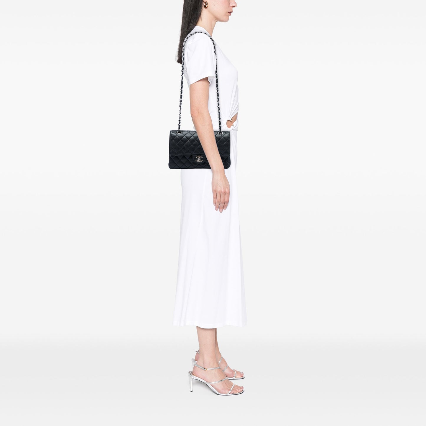 Chanel Medium Classic Caviar Double Flap