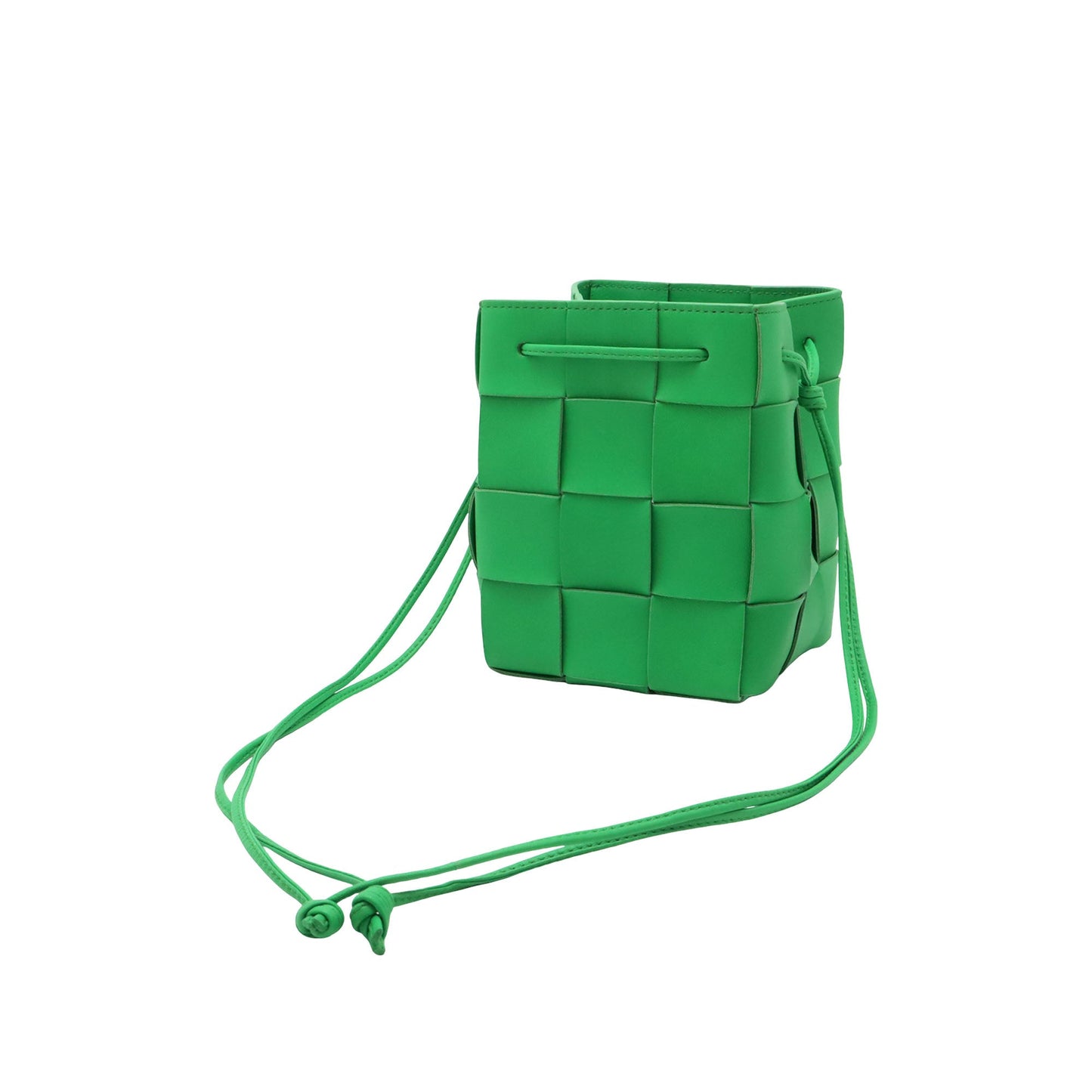 Bottega Veneta Small Nappa Maxi Intrecciato Cassette Bucket Bag