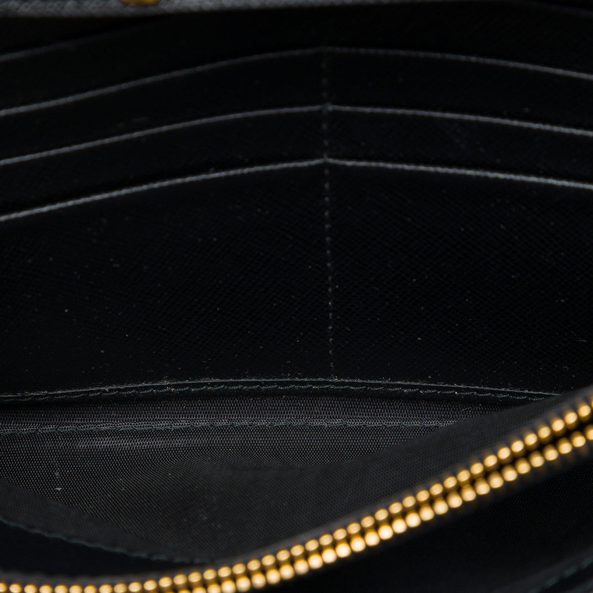 Prada Saffiano Lux Wallet On Chain