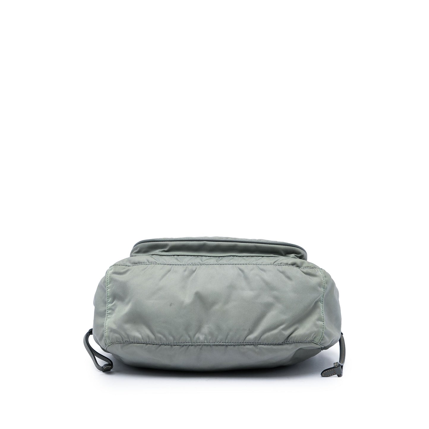 Prada Saffiano Trimmed Tessuto Zip Top Crossbody