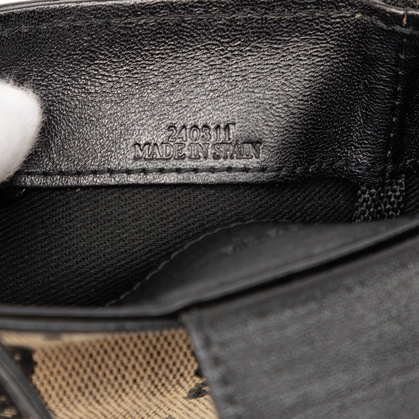 LOEWE Anagram Canvas Phone Pouch Crossbody