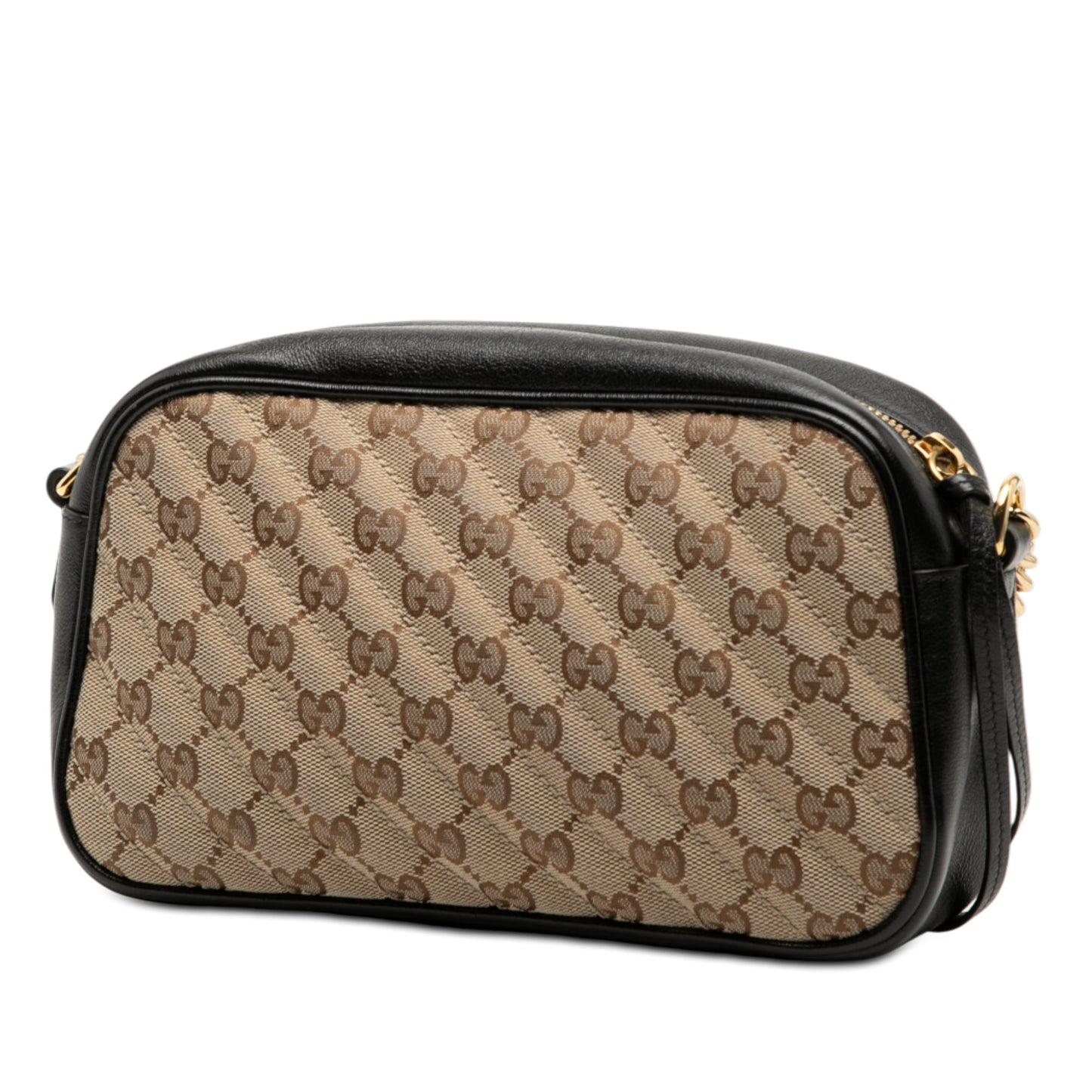 Small GG Marmont Matelasse GG Canvas and Leather Crossbody