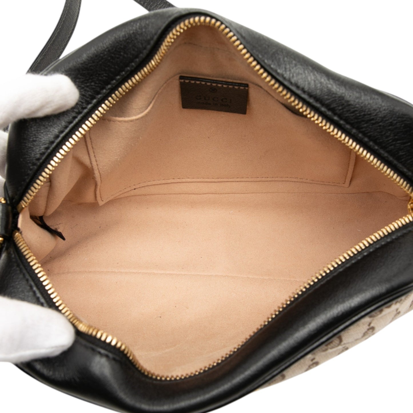 Small GG Marmont Matelasse GG Canvas and Leather Crossbody