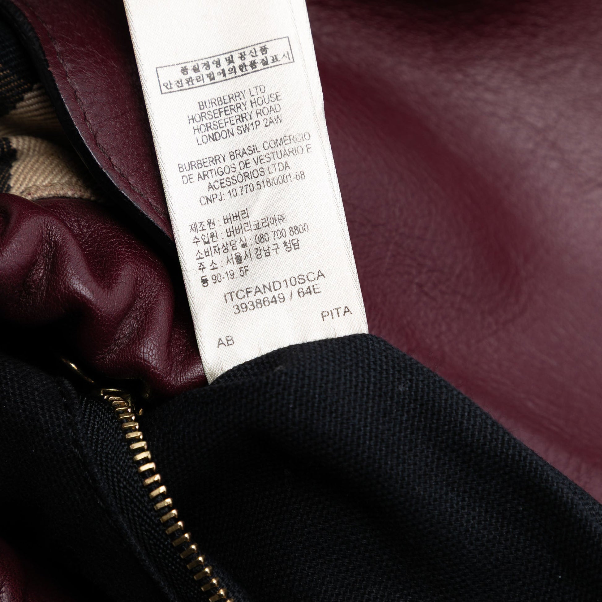 Burberry House Check Canvas and Calfskin Little Crush Crossbody
