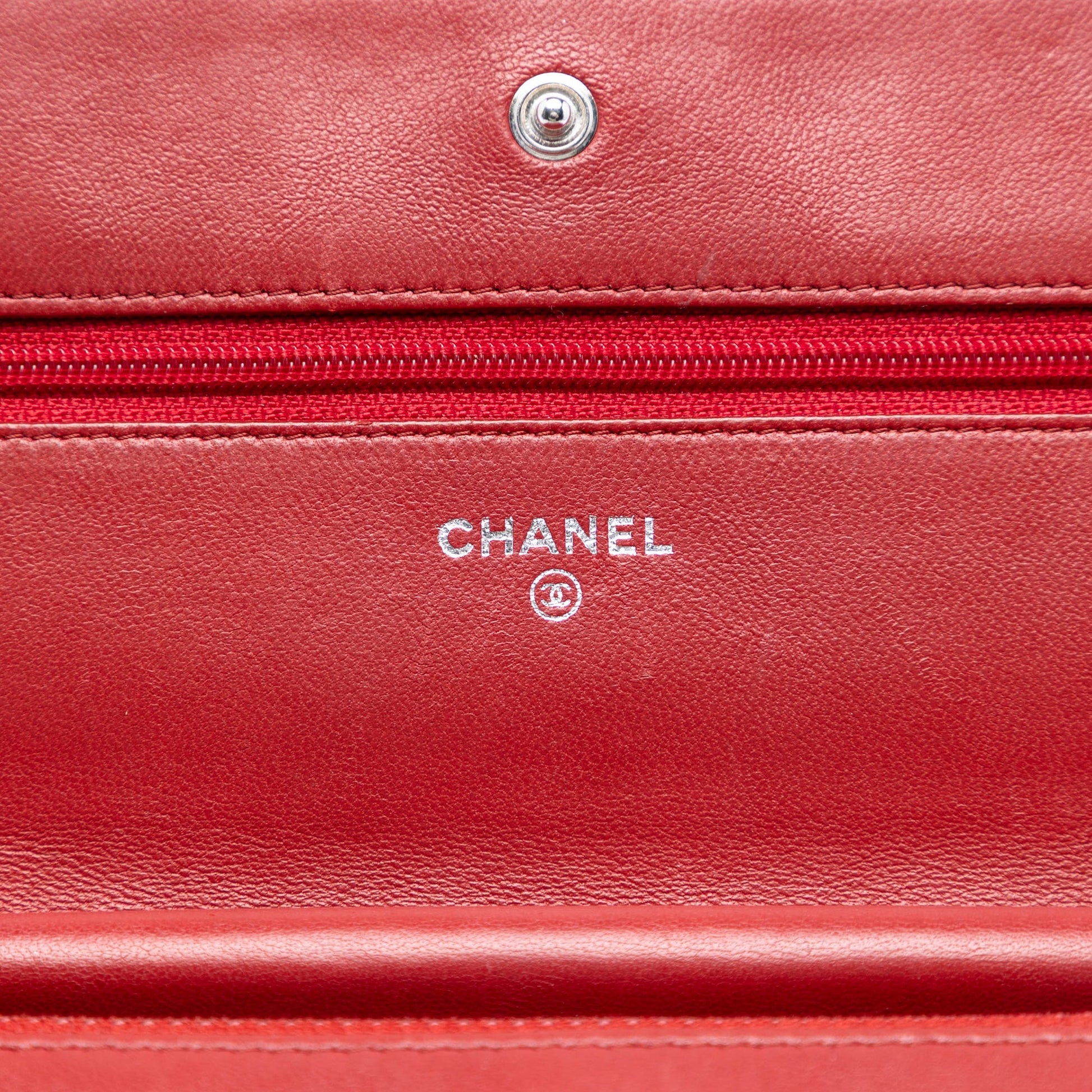 Chanel CC Quilted Lambskin Wallet on Chain