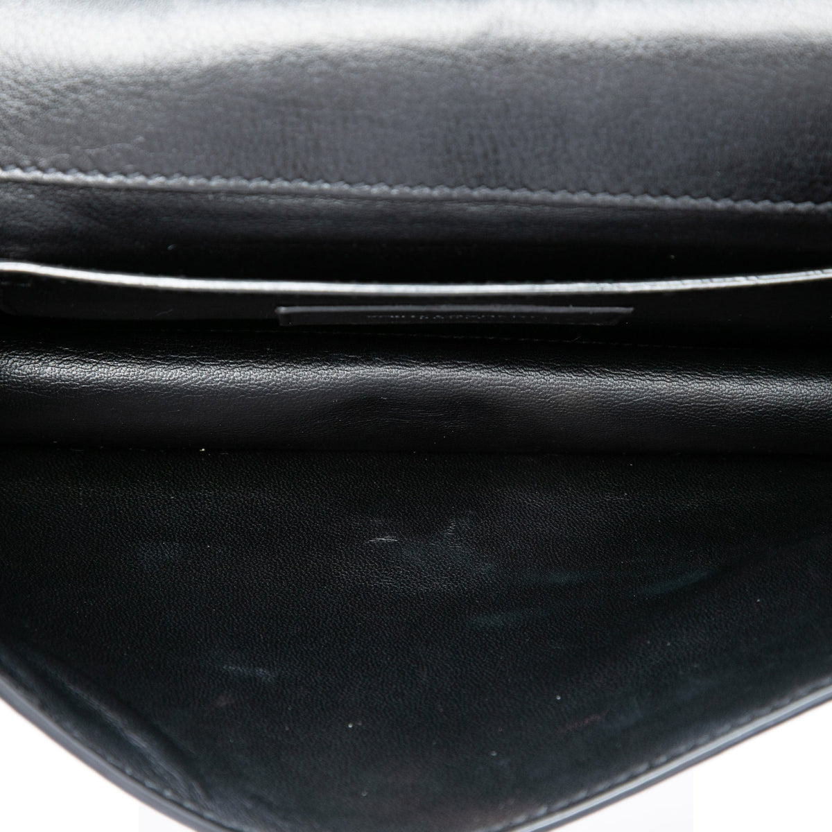 Saint Laurent Leather Baby Print Clutch — Pink