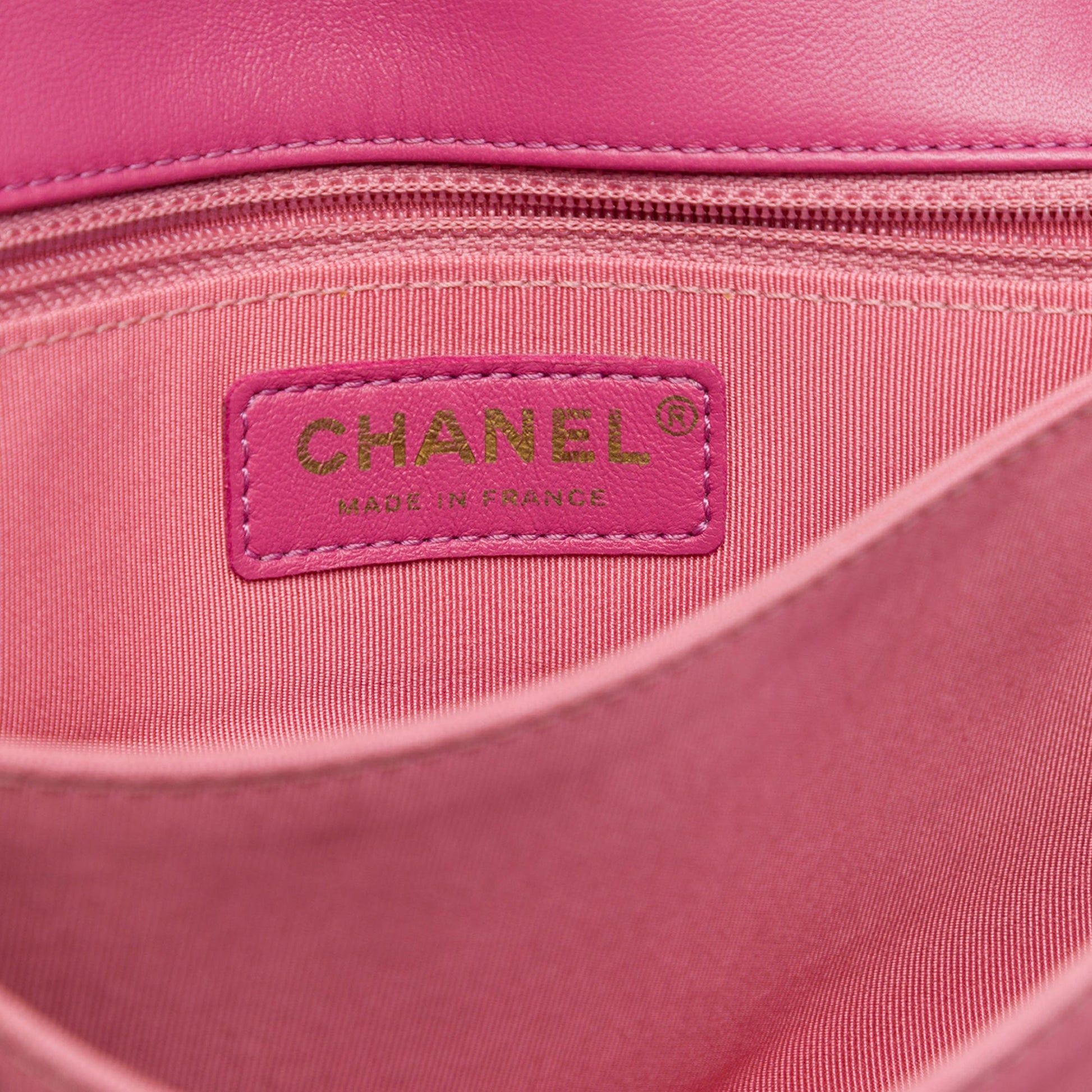 Chanel Quilted Crinkled Patent Pagoda Accordion Flap