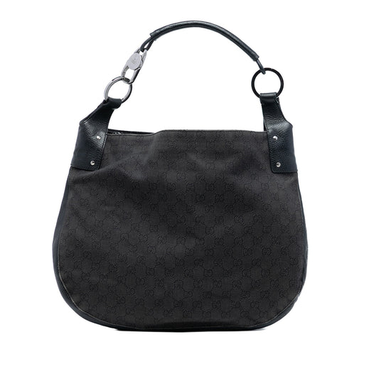 Gucci GG Denim Shoulder Bag