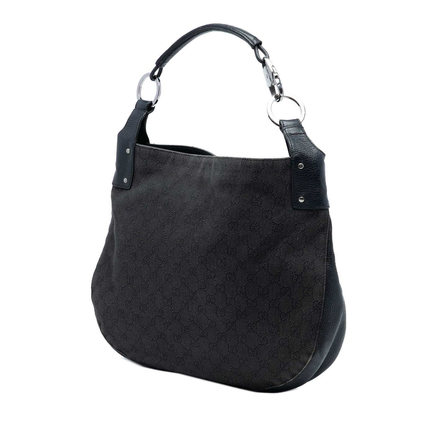 Gucci GG Denim Shoulder Bag