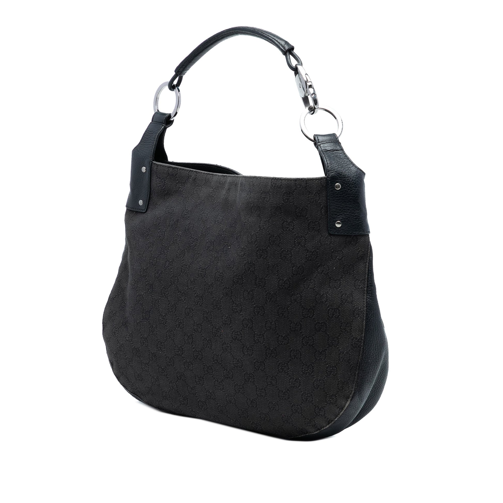 Gucci GG Denim Shoulder Bag