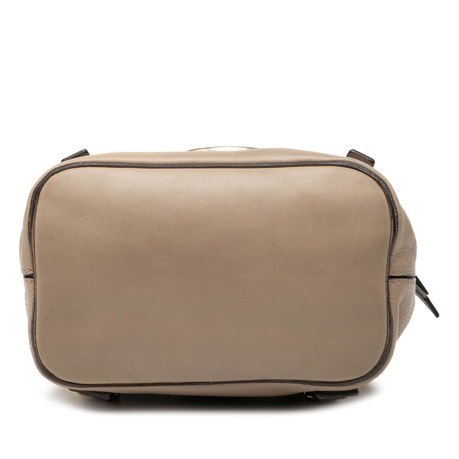 Chloé Mini Calfskin and Suede Faye Backpack
