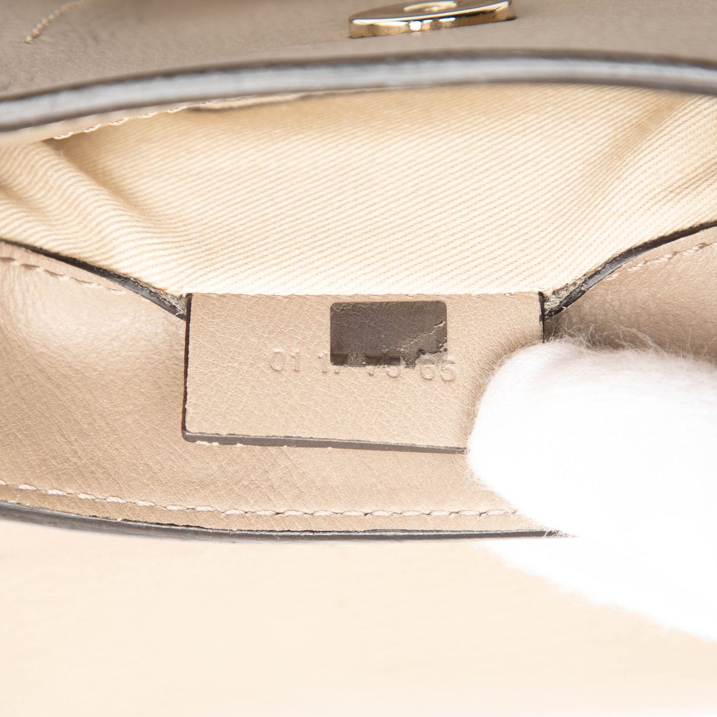 Chloé Mini Calfskin and Suede Faye Backpack