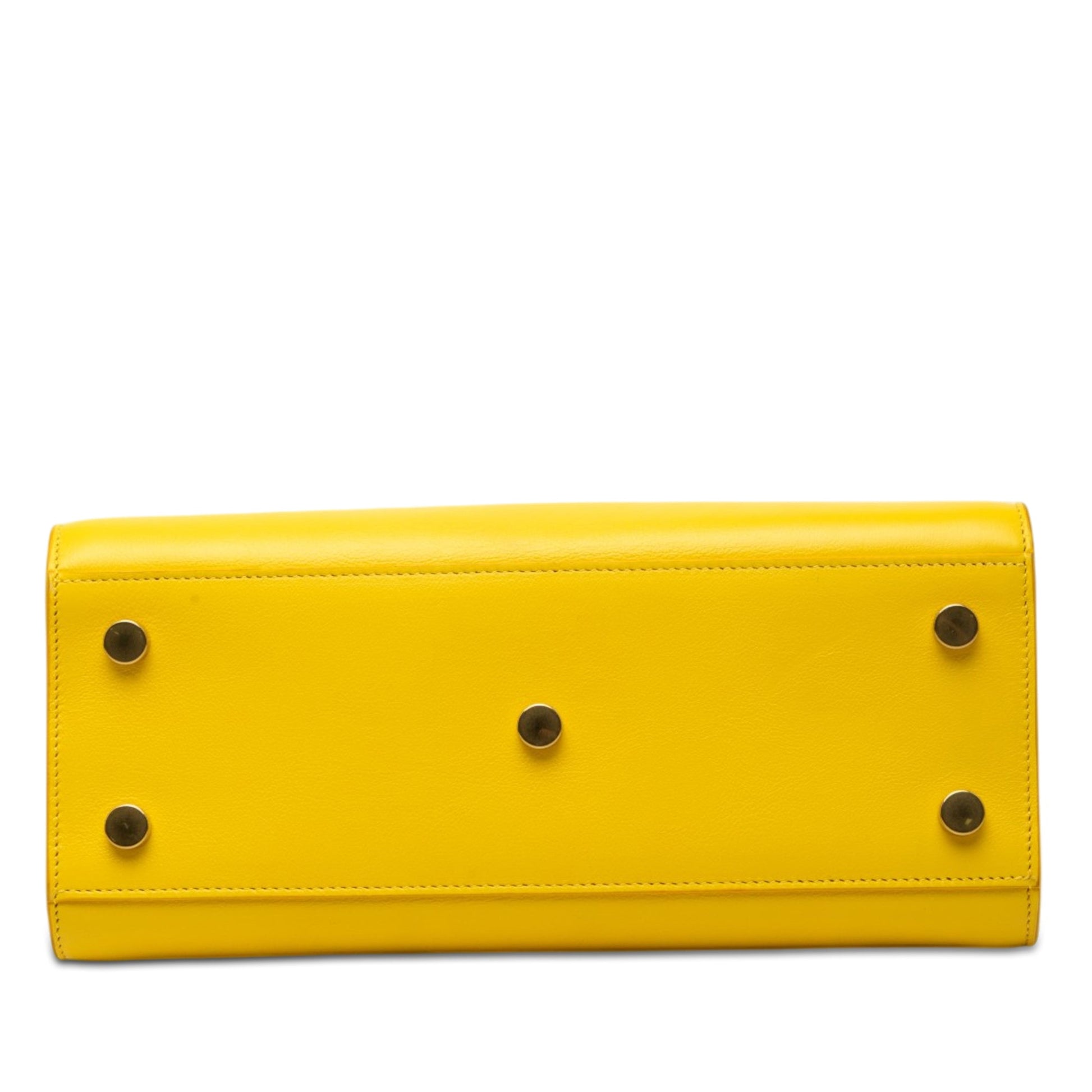 Saint Laurent Baby Leather Sac De Jour Satchel