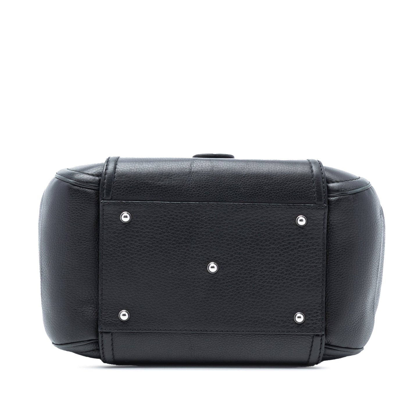 Gucci Leather Techno Horsebit Top Handle Bag