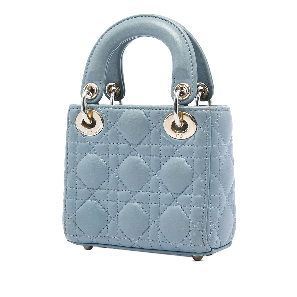 Dior Micro Lambskin Cannage Lady Dior